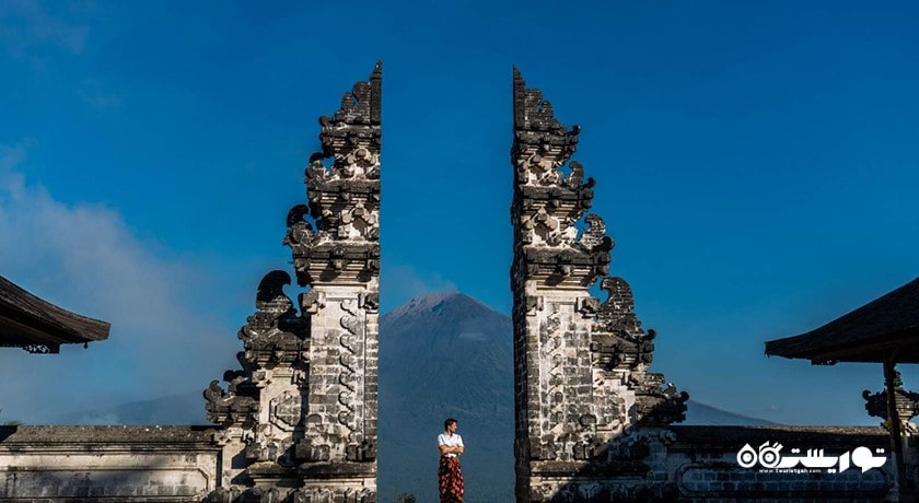  معبد لمپویانگ شهر اندونزی کشور بالی