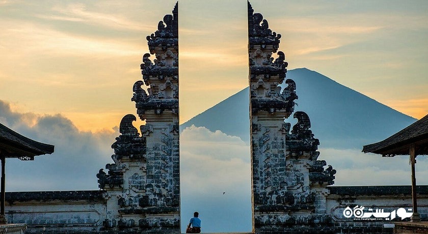  معبد لمپویانگ شهر اندونزی کشور بالی