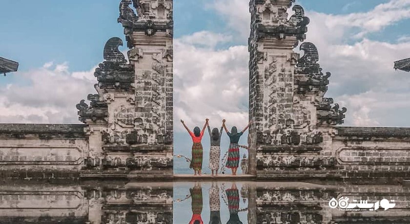  معبد لمپویانگ شهر اندونزی کشور بالی