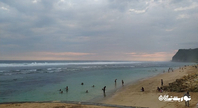 سرگرمی ساحل ملاستی شهر اندونزی کشور بالی