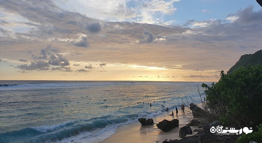 سرگرمی ساحل کارما شهر اندونزی کشور بالی