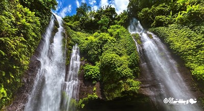  آبشار سکومپول شهر اندونزی کشور بالی