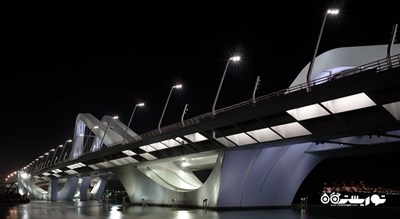  پل شیخ زاید شهر امارات متحده عربی کشور ابوظبی