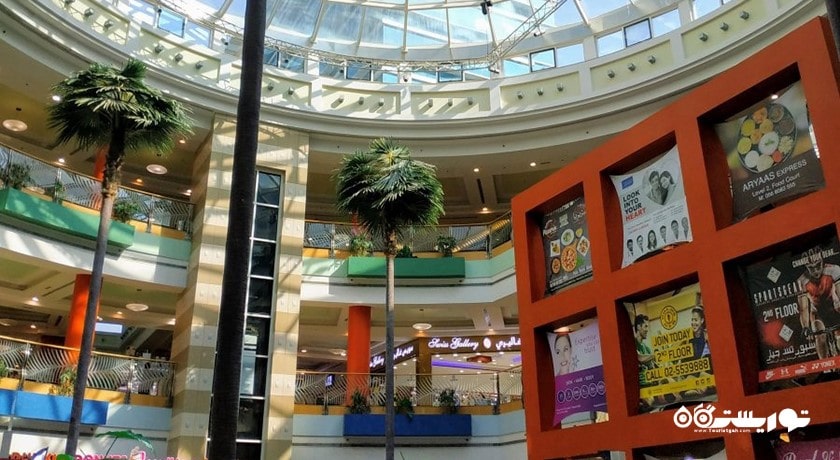مرکز خرید مزید مال شهر امارات متحده عربی کشور ابوظبی