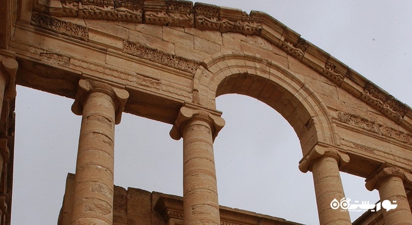  ویرانه های هترا شهر عراق کشور بغداد