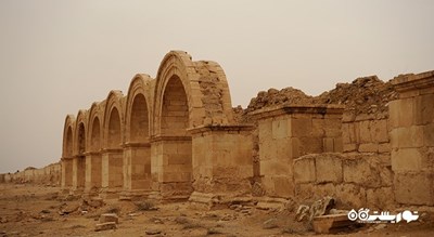  ویرانه های هترا شهر عراق کشور بغداد