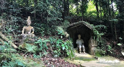  باغ مخفی بودا شهر تایلند کشور کو سامویی