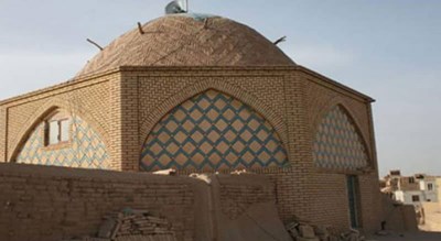  مسجد جامع میبد و گنبد امام حسن شهرستان یزد استان میبد