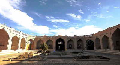  کاروانسرای خرانق شهرستان یزد استان اردکان