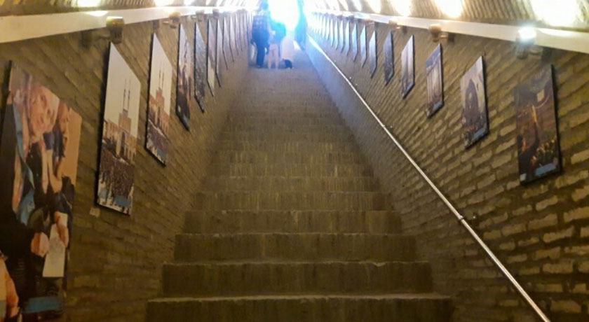  آب انبار سنتی فاطمه (آب انبار میدان امیر چخماق) شهرستان یزد استان یزد