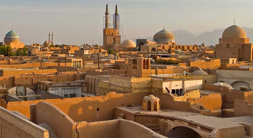  بافت تاریخی شهر یزد شهرستان یزد استان یزد