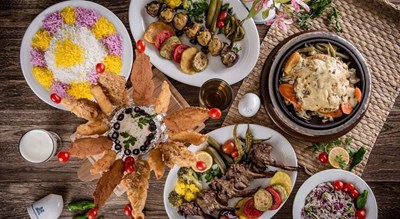 رستوران رستوران گردان هتل آسمان شهر اصفهان 