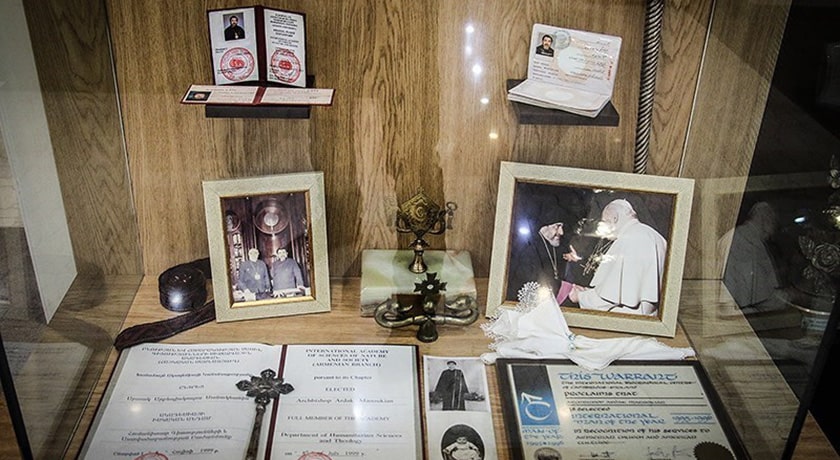  موزه مردم شناسی ارامنه (موزه اسقف اعظم آرداک مانوکیان) شهرستان تهران استان تهران