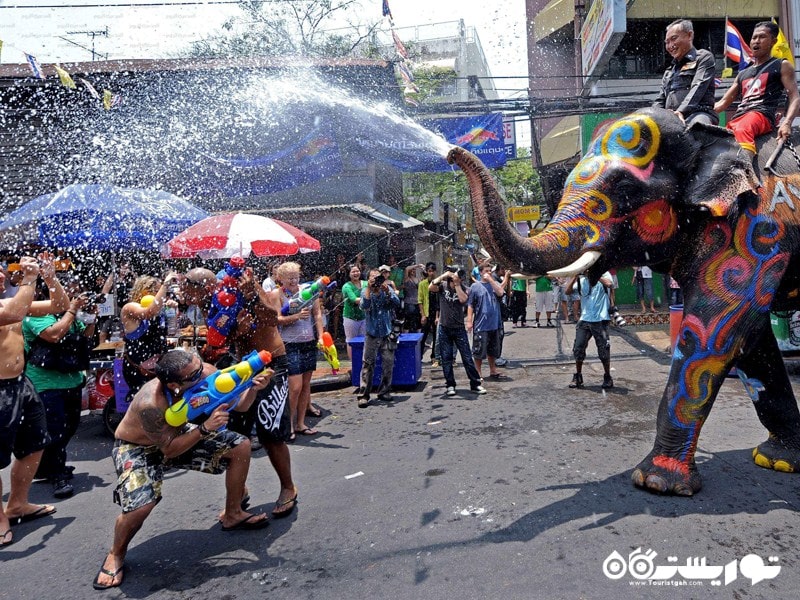 فستیوال آب سونکرِن در تایلند