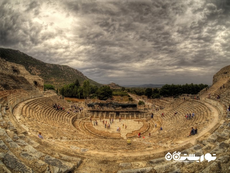 سالن تئاتر بزرگ (Great Theatre)، شهر اِفِسوس (Ephesus)
