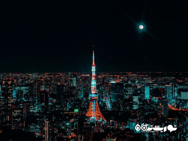 تصاویری زیبا از شب های توکیو
