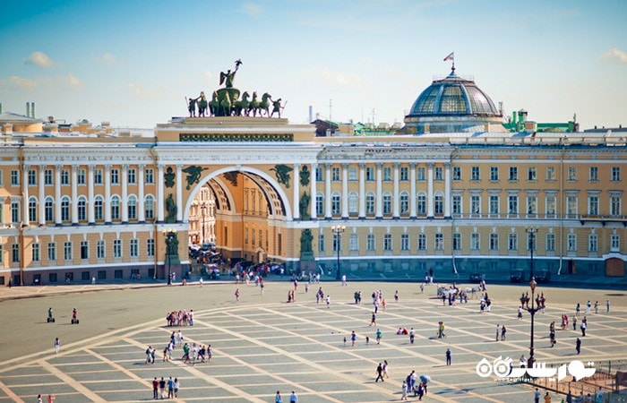 وینتِر پَلِس یا کاخ زمستانی (Winter Palace)، سنت پترزبورگ، روسیه