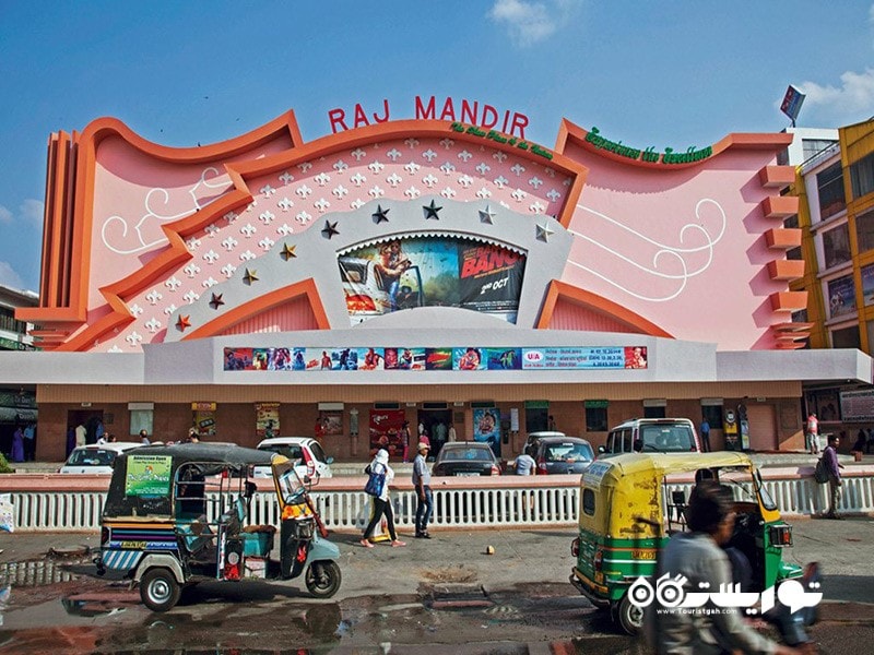 6. سینمای راج ماندیر (Raj Mandir Theatre)، جیپور، هند