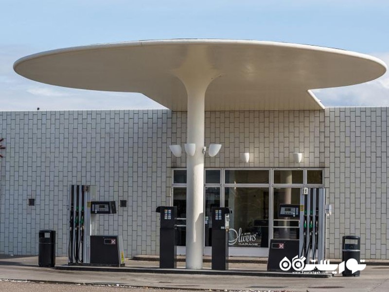 7- پمپ بنزین اِسکاوس هُود (Skovshoved Petrol Station)
