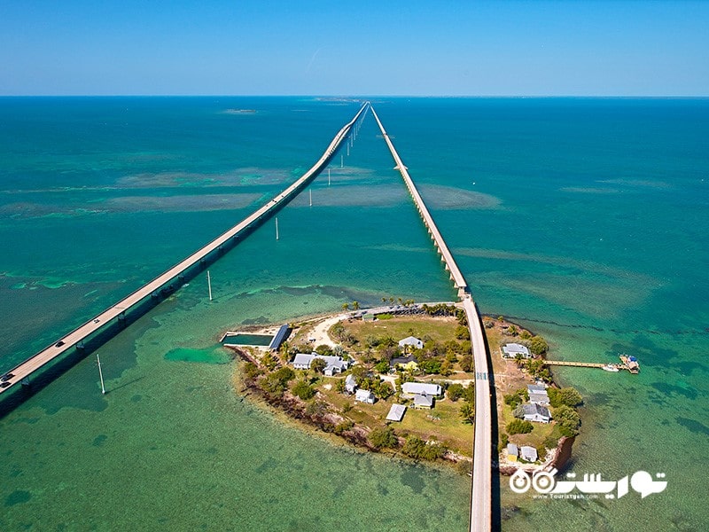 29. پل قدیمی هفت مایلی (Old Seven Mile Bridge)، فلوریدا، ایالات متحده آمریکا