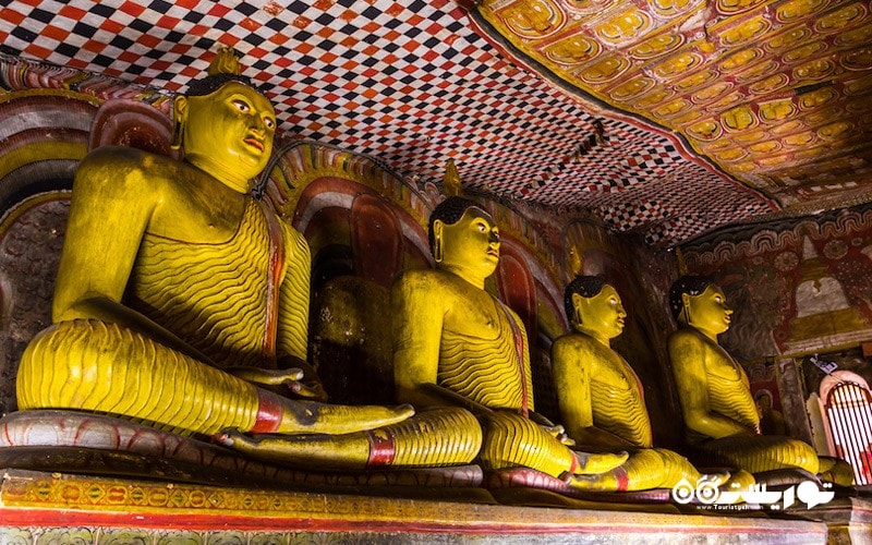 8- معبد غار دامبولا (Dambulla Cave Temple)    