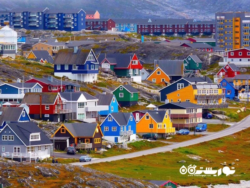 28.نوک (nuuk) در منطقه خود مختار گرینلند