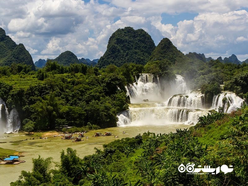 آبشارهای دیتین و بن گیوک ، کشور ویتنام 