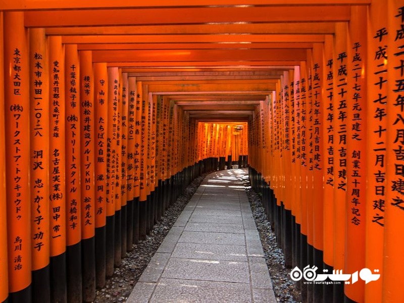 معبد فوشیمی ایناری (Fushimi Inari)، ژاپن