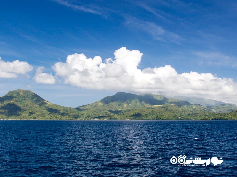 نمایی از جزیره کامیگوئین