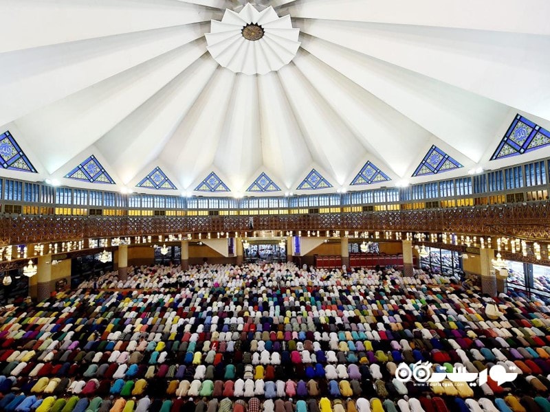 مسجد نِگارا یا مسجد ملی مالزی (NATIONAL MOSQUE OF MALAYSIA)