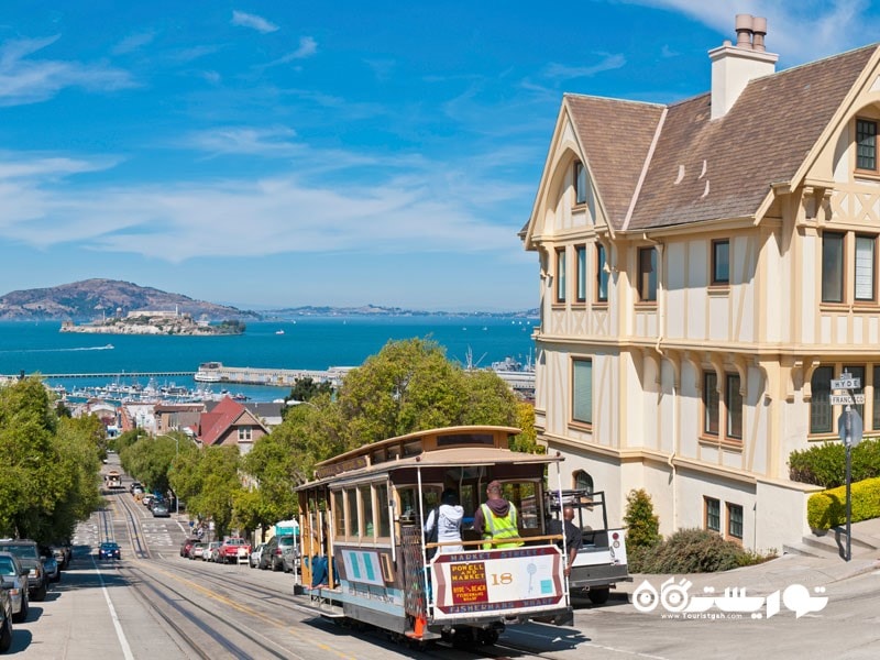 سان فرانسیسکو در ایالت کالیفرنیا با 25 میلیون بازدیدکننده