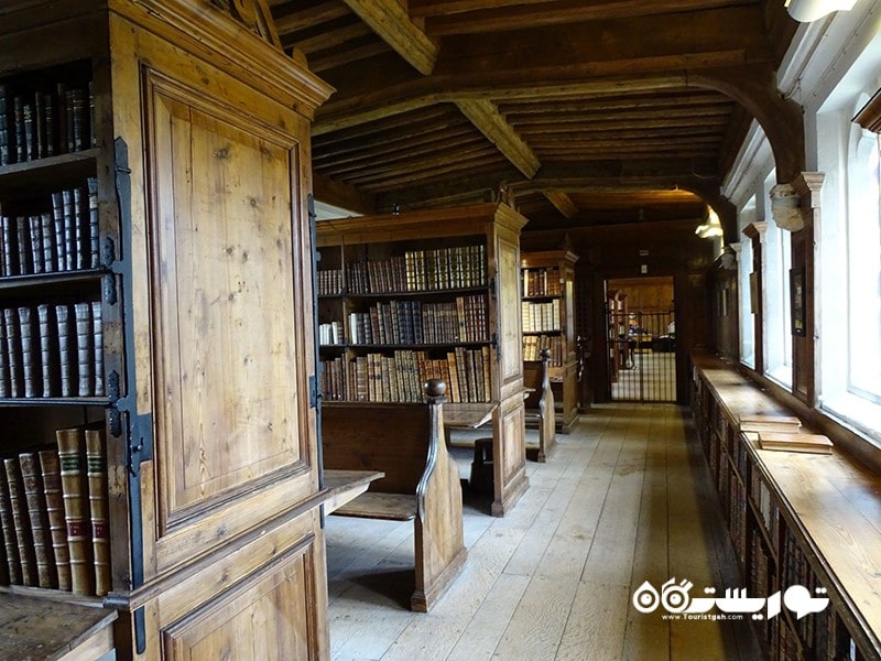 5. کتابخانه کلیسای ولز بین سال های 1430 تا 1508، انگلستان