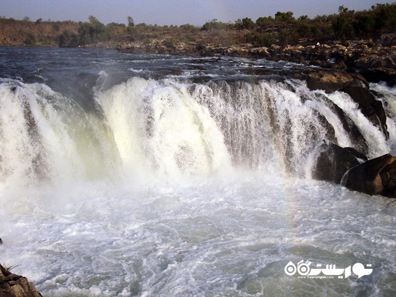 8- آبشار دهوئاندهار (Dhuandhar Falls) ، جبال پور (Jabalpur)، مادیا پرادش (Madhya Pradesh)