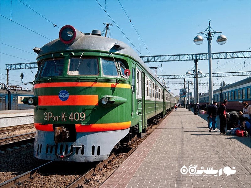 8. راه آهن ترانس سیبری (The Trans-Siberian Railway)