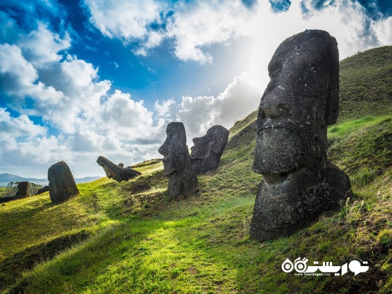 7. پارک ملی رپا نویی (Rapa Nui National Park)، شیلی
