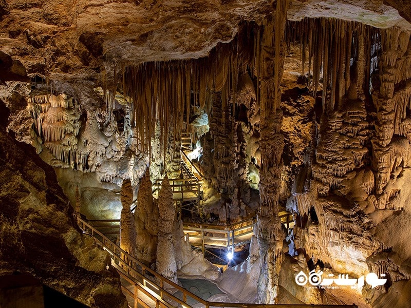 8. در غار زیرزمینی کاراجا (Karaca) را کاوش کنید