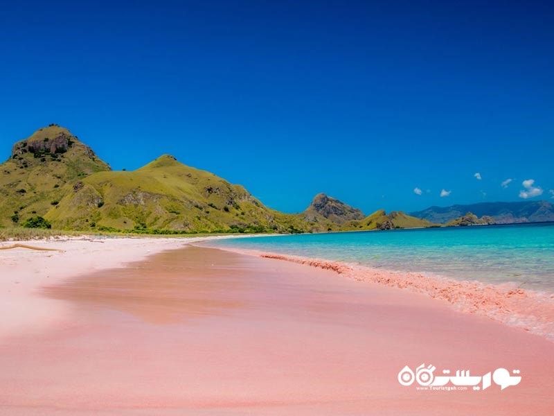 ساحل شن های صورتی (Pink Sand Beach)