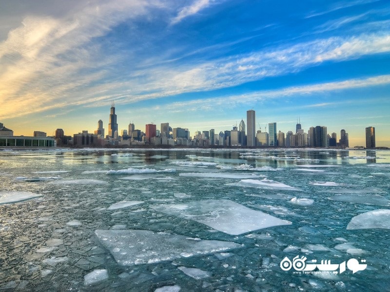 دریاچه میشیگان (Lake Michigan)، ایالت ایلی نوی (Illinois)