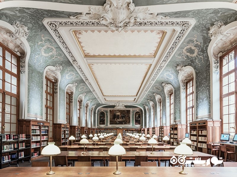 3. کتابخانه بین دانشگاهی سوربن 1289، فرانسه