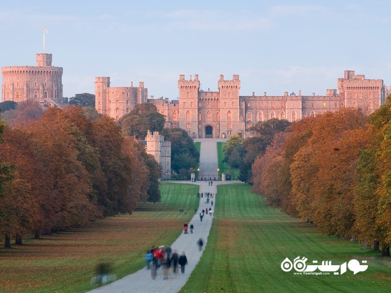 قلعه ویندسور (Windsor castle) در شهر بارکشر (Berkshire)
