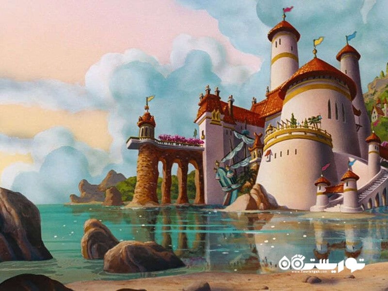 فیلم: قلعه شاهزاده اریک در فیلم پری دریایی کوچک
