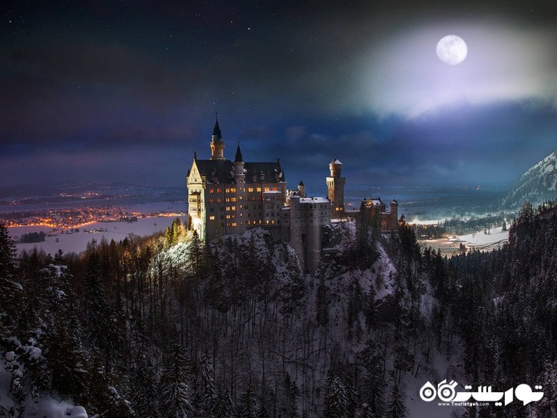 قلعه نوی شوآن اِشتاین جنوب غربی بایِرن، آلمان