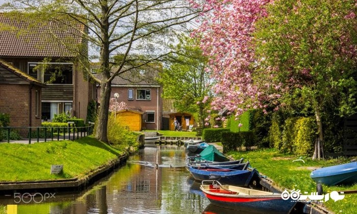 دهکده گیتهورن (Giethoorn)، هلند 