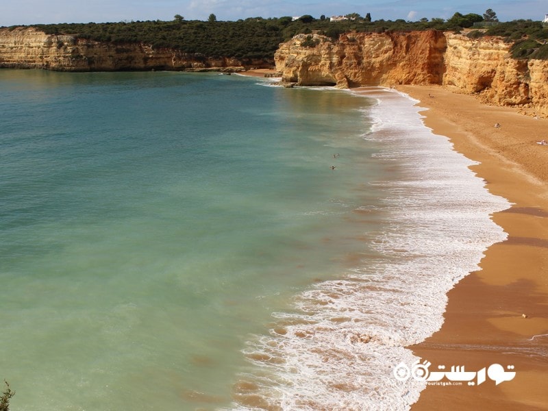 ساحل سنهورا دا روچا (Praia da Senhora da Rocha) در آلگاروه غربی