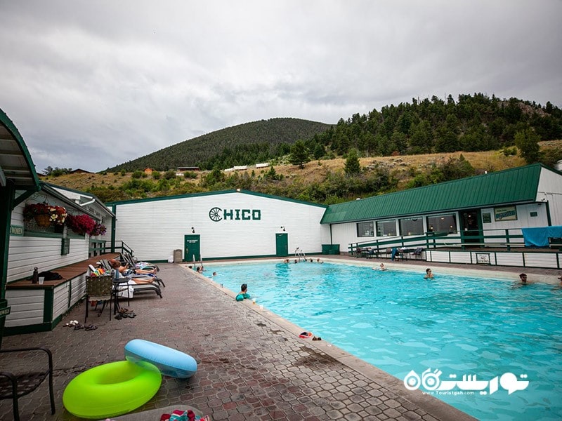 16- استراحتگاه چشمه های آب گرم چیکو (Chico Hot Springs Resort)، ایالت مونتانا