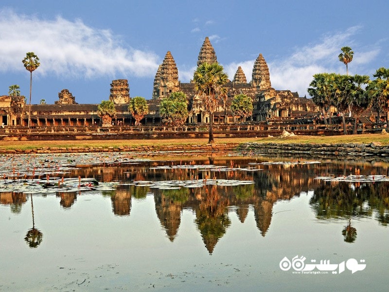 5- معابد آنگکور (The Temples of Angkor) در سیم ریپ (Siem Reap)، کامبوج