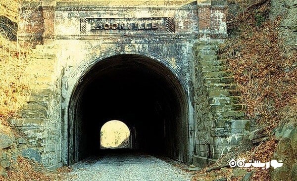 5- تونل مون ویل (Moonville Tunnel)     