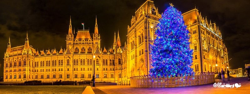 درخت کریسمس در مجارستان، پارلمان مجارستان