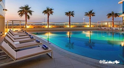 استخر روباز هتل آپارتمان آداجیو پریمیوم دبی البرشا