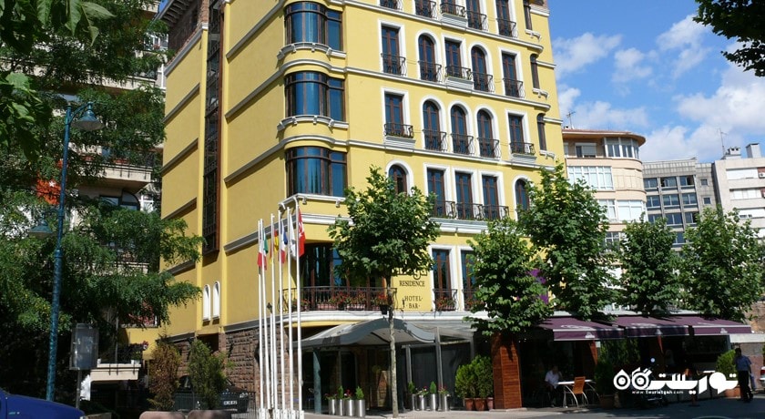 نمای ساختمان هتل مگا رزیدنس استانبول